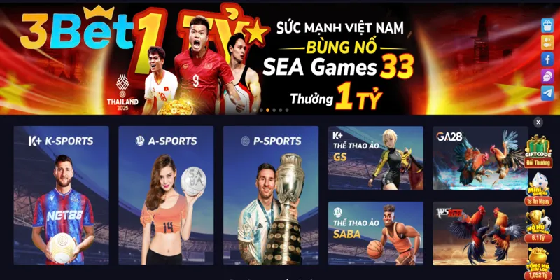 3BET là địa chỉ cá cược được đánh giá cao