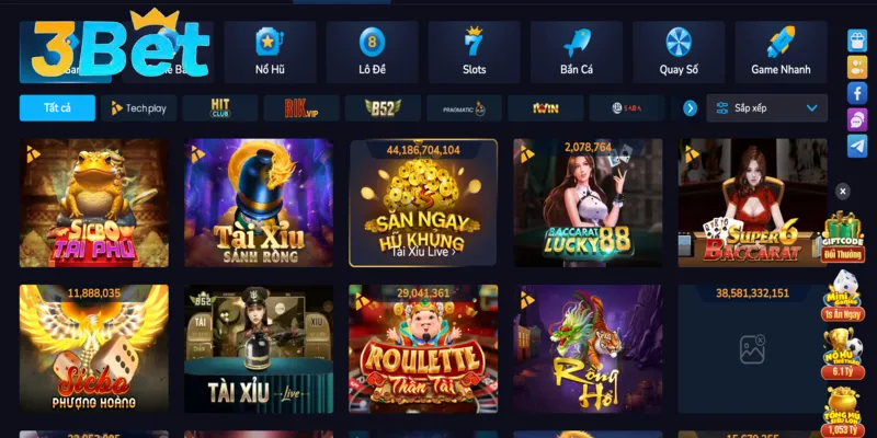 Game 3BET đầu tư kỹ lưỡng về mặt đồ họa